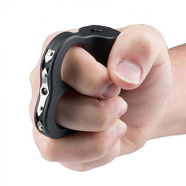 SGGID2-BK Guard Dog Dual Ring   Finger Double-Spark Stun Gun Black With LED Light Hot on Sale