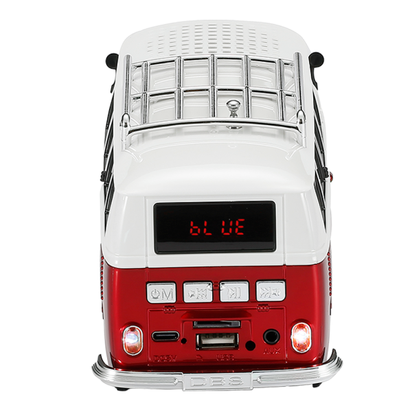 BT-1961 RED Classic Bus BT Speaker Red Sale