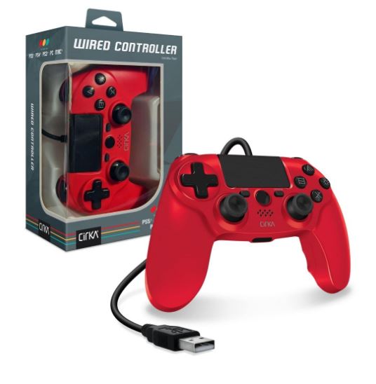 M07527-RD NuForce WIRED Red Controller PS4 PC MAC Online Sale