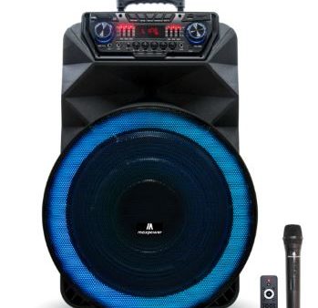 MPD81L Maxpower UltraBoom 18 Speaker-Mic Pack Fashion