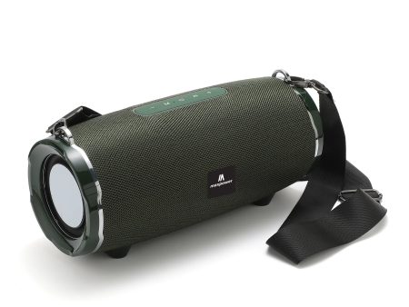 MPD187-GRN ENCORE Max Power Outdoor Portable Bluetooth Speaker - Green Supply