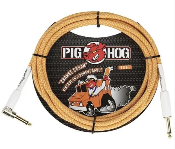 PCH102OCR Pig Hog10 Ft 1 4-1 4 Rt Angle Orange Cr Cheap