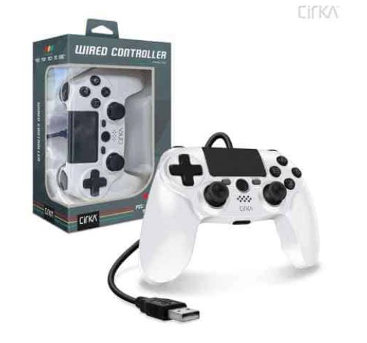 M07527-WH NuForce WIRED White Controller PS4 PC MAC For Discount