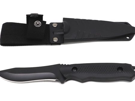 SG-KC8015BK Hunting Knife 440 Stainless 8 Inch Black Online Sale