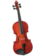 AB-05 Anton Breton Student Violin Outfit – 4 4 Size – Traditional Red Fashion