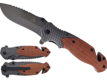 SG-KS8070WD 7.9 inch Overall Wood Handle Folding Knife Online