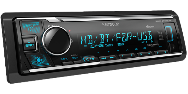 KMM-BT732HD Kenwood 200 Watt Digital Multimedia HD Receiver With Bluetooth And Alexa Online Hot Sale