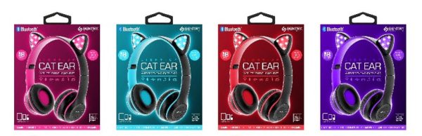 BTCAT Sentry Cat Kids Folding Bluetooth Headphones With Mic For Sale