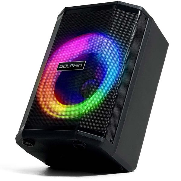 SP-880RBT Dolphin Audio Rechargeable 8” BT Party Speaker Online now