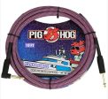 PCH10RPPR Pig Hog 10 ft Rt Angle Cable Riv-Purple For Discount