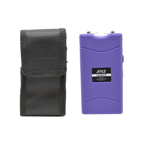 JMS68PR Jolt Mini Stun Gun 68,000V Purple For Discount