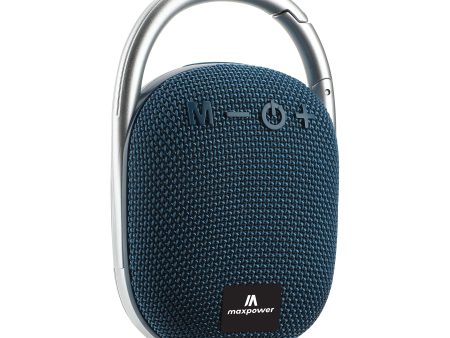 MPD321-BLU ROCKON Max Power Portable Water Resistant Clip-on Bluetooth Speaker - Blue Online