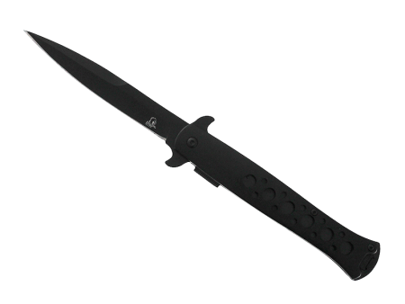 SG-KS1109BK Falcon Spring Assist 9 Inch Overall Knife - Black Online Sale