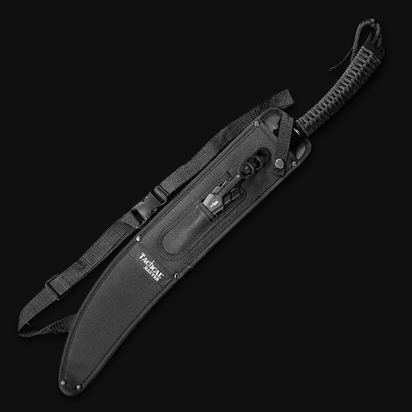 SK1715BK Tactical Master 26 in Machete Set with 3 Throwing Knives Online Hot Sale