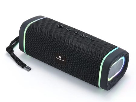 MPD375-BK ATOM Max Power Water resistant And Dust Proof Portable Bluetooth Speaker - Black Online Hot Sale