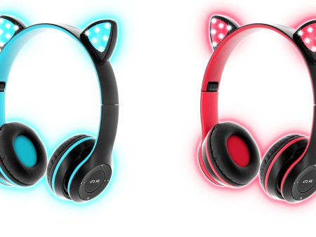 BTCAT Sentry Cat Kids Folding Bluetooth Headphones With Mic For Sale