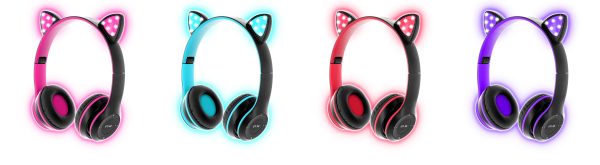 BTCAT Sentry Cat Kids Folding Bluetooth Headphones With Mic For Sale