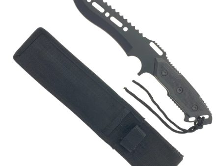 SG-KC4022BK Hunting-Survival Knife 11.75-Inch - Black For Cheap