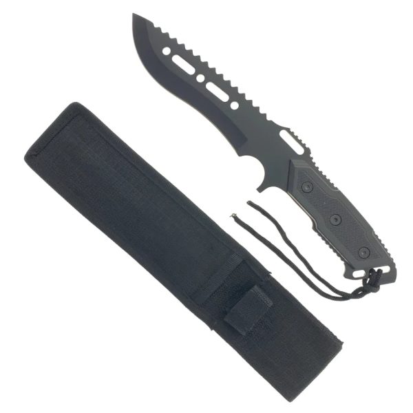 SG-KC4022BK Hunting-Survival Knife 11.75-Inch - Black For Cheap