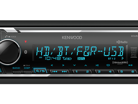 KMM-BT732HD Kenwood 200 Watt Digital Multimedia HD Receiver With Bluetooth And Alexa Online Hot Sale