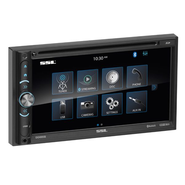 SSL-DD695B Double Din Bluetooth Multimedia Receiver with 6.95 inch Touch Screen Online Hot Sale