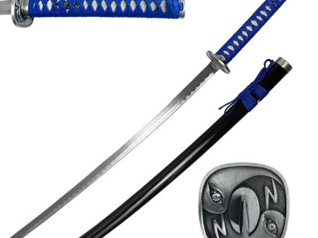 SF3246  Blue Fantasy Samuri Sword 40.5  inch Online Sale