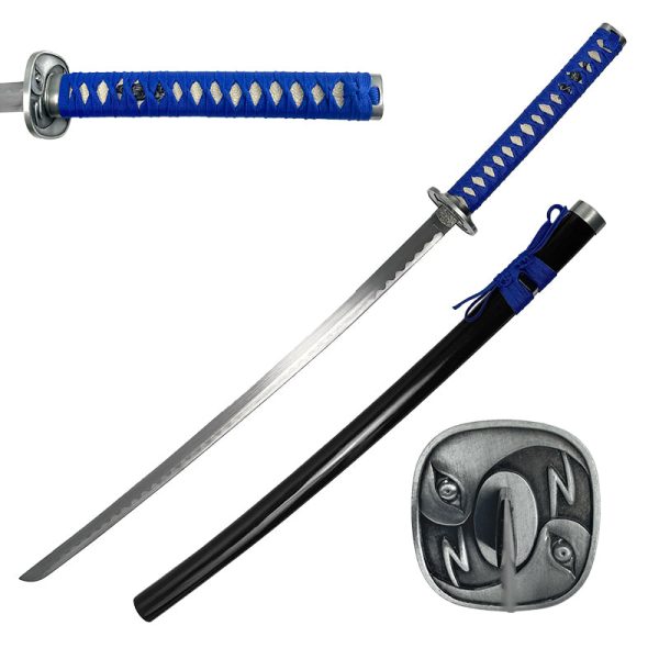 SF3246  Blue Fantasy Samuri Sword 40.5  inch Online Sale