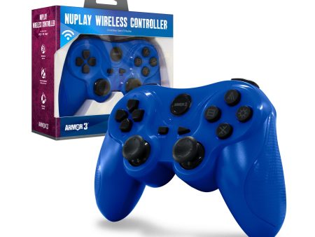 M07401-BU NuPlay PS3 Wireless Game Controller Discount