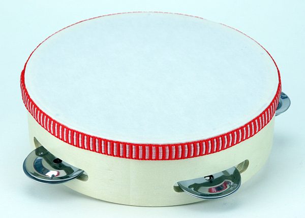 B306 Trophy 6 Inch Single Row Skin Head Tambourine For Cheap