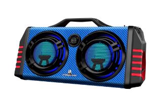 MPD573-BLU Maxpower Dual 8 Hi-Power Boom Box Blue Online now