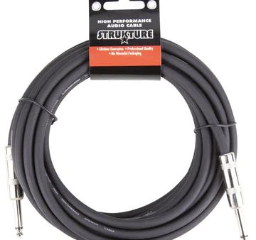 SSC20 Strukture 20 ft, 16 Gauge Speaker Cable -  1 4 In to 1 4 In Supply