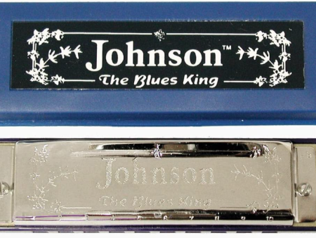 BK-520-C Johnson Blues King Harmonica In Key Of C on Sale