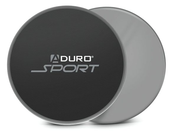 Aduro S-GDS-01 Exercise Gliding Discs Gray Black Cheap