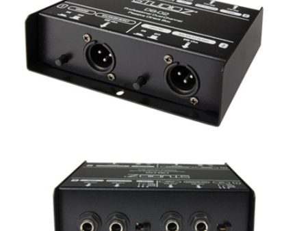 DB-02 StudioZ Dual Channel Passive Direct Box Sale