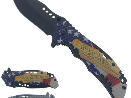 SG-KS1696WE 4.75 in Black Folding Knife We-People Discount