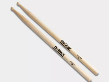 MW5B On-Stage Maple 5B Wood Tip Drumsticks - Pair Online now