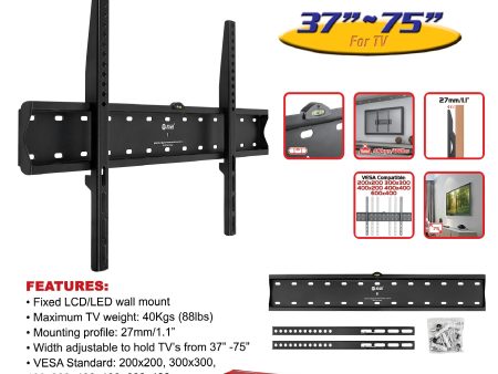 MSE3775F  37-75 inch TV LCD LED Wall Mount Cheap