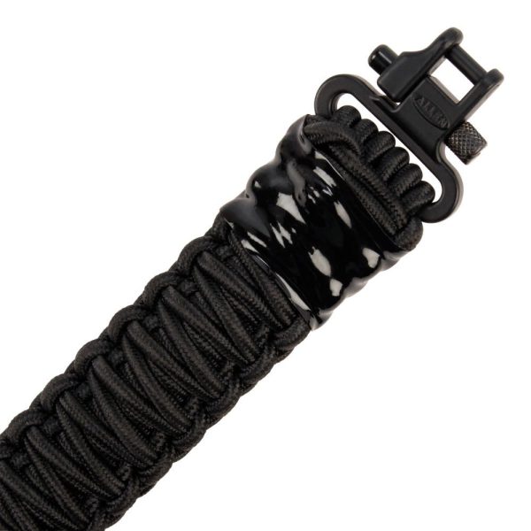 LS-8913 Tac-Six Paraflex 2-Swivel Tactical Paracord Rifle Sling in Black Online now