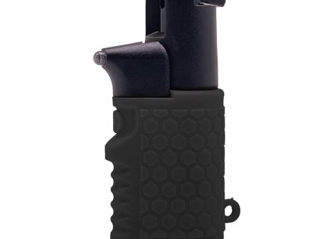 PS-GDLEU-BK Guard Dog Pepper Spray   Flashlight Combo SpraysUp To 16Ft - Black For Sale