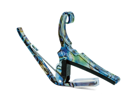 KG6ABA Kyser Quick Change Capo With Abalone Finish Online Sale