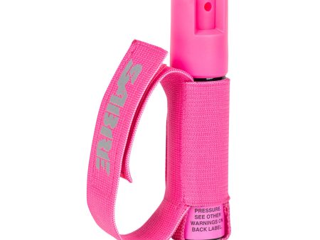 P22J-PK-02 Sabre Runner Max Strength Pepper Gel With Hand Strap - Pink on Sale