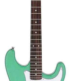 STG-003-SFGRN Aria Double Cutaway Electric Guitar - Seafoam Green Online Hot Sale