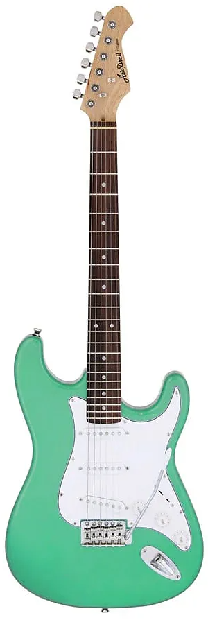 STG-003-SFGRN Aria Double Cutaway Electric Guitar - Seafoam Green Online Hot Sale