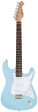 STG-003-SNBL Aria Double Cutaway Electric Guitar - Sonic Blue Online Hot Sale