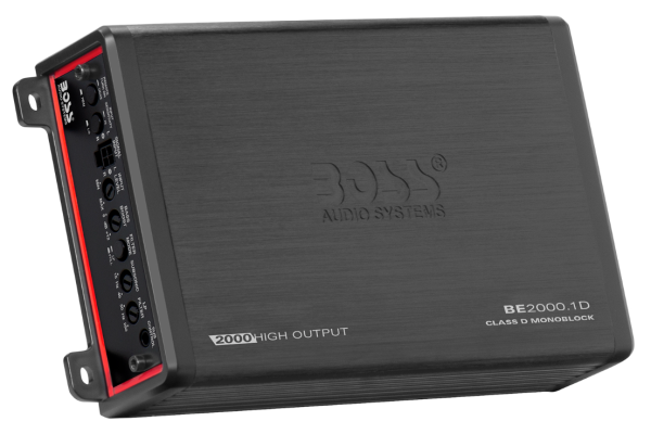 BE2000.1D Boss Audio Elite 2000w MonoBlock Class D Amp, 1-Ohm Stable Online Hot Sale