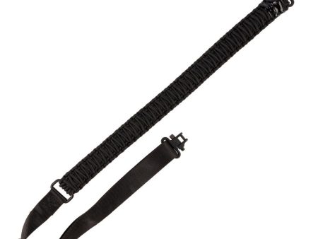 LS-8913 Tac-Six Paraflex 2-Swivel Tactical Paracord Rifle Sling in Black Online now