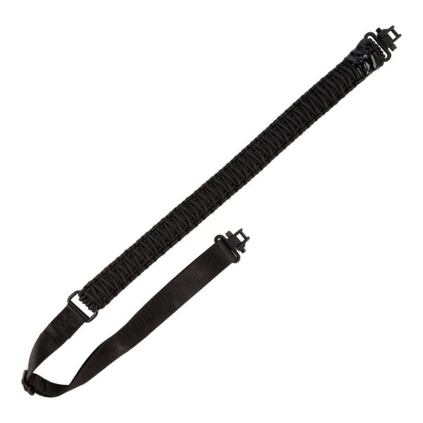 LS-8913 Tac-Six Paraflex 2-Swivel Tactical Paracord Rifle Sling in Black Online now