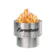 FP-FLAME17 Farenheit Smokeless 17.5 Inch Portable Stainless Steel Fire Pit For Discount