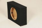 QP-SHALLOW12 SINGLE QPower Single 12  Sealed Shallow Mount Subwoofer Box Supply