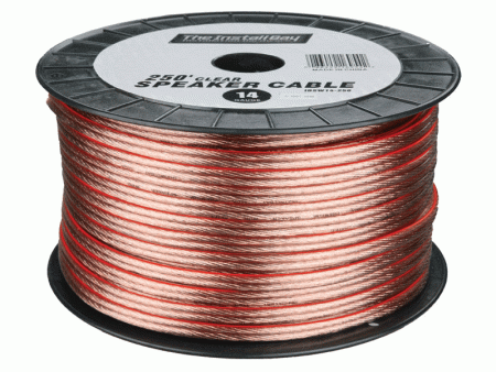 IBSW18-1000 Install Bay 18 Gauge Clear Speaker Wire - 1000 FT Spool Cheap